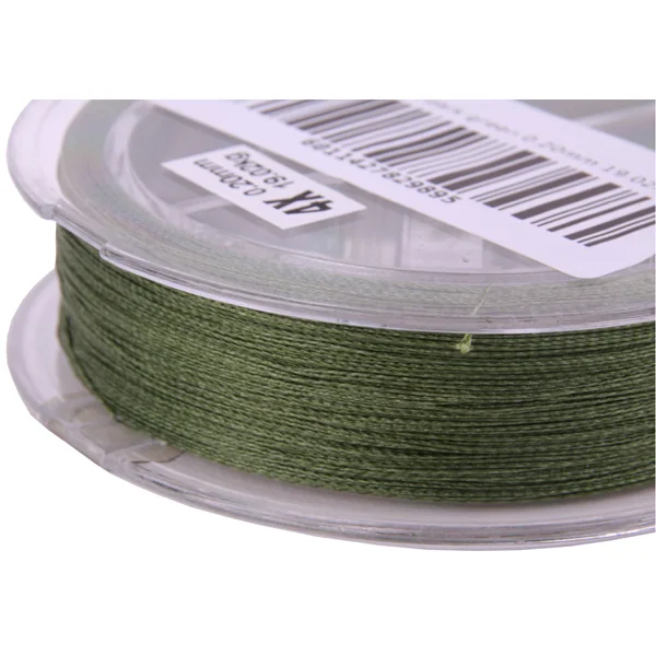 4x Braid Dark Green 0,18mm / 13,8kg