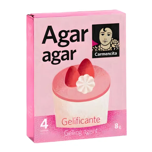 Agar agar en polvo de 8 gr - Carmencita