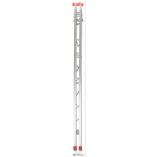 Agujas de punto de 6,5 de 10 mm - Katia - 2 unidades