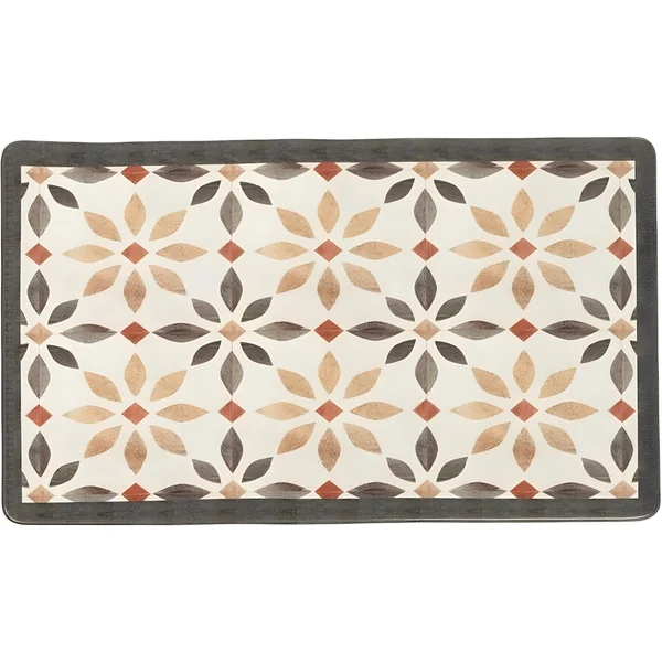 Alfombra cocina de 75 x 45 cm hidráulico flores