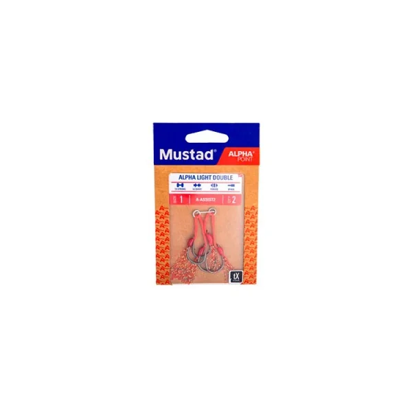 Alpha Light Double Assist Rig de Mustad