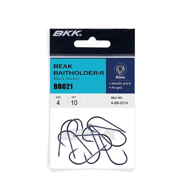 Anzuelo BKK Beak Baitholder-r #4 - 10 uds