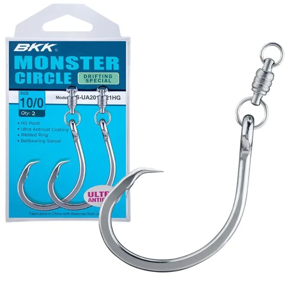 ANZUELO BKK MONSTER CIRCLE REF BR-5610 - Yeser Pesca