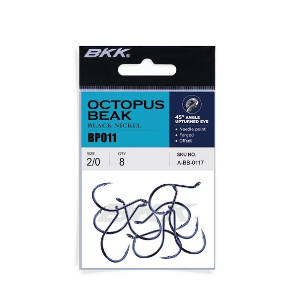 Anzuelo BKK Octopus Beak #2/0 - 8 uds
