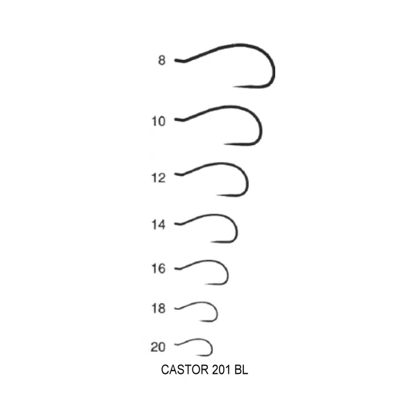 Anzuelo Castor C201 BL