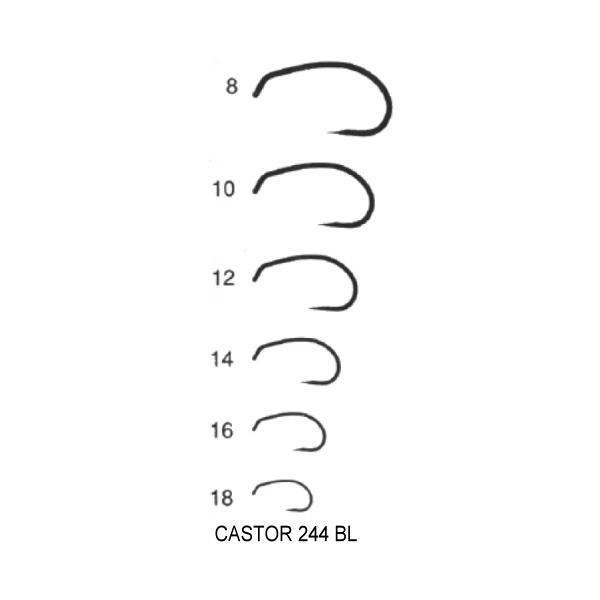 Anzuelo Castor C244 BL