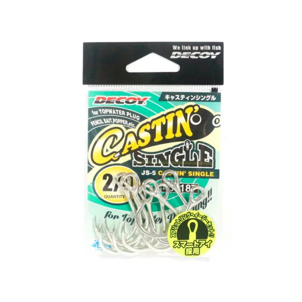 ANZUELO DECOY CASTIN' SINGLE JS-5 6/0 3GR