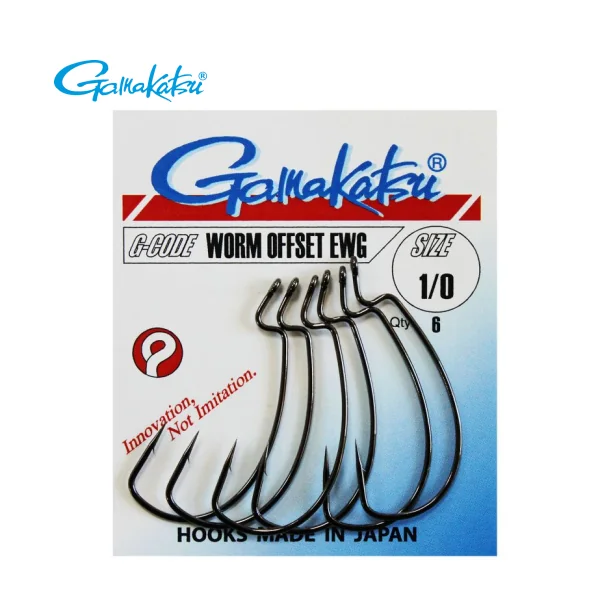 Anzuelo Gamakatsu Carolina Worm Offset EWG