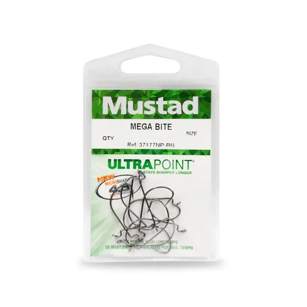 Anzuelo Mustad Texas Mega Bite