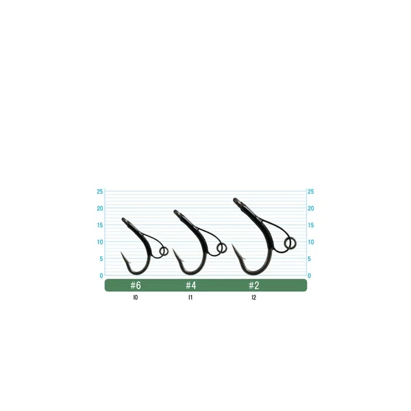 Anzuelo Owner Carp Taff D-Rig 56559 // 2, 4, 6 - Imagen 4