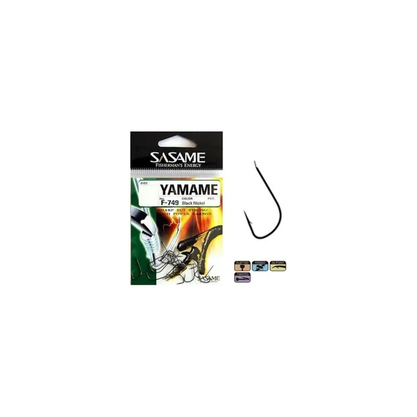 Anzuelo Sasame Yamame F-749 ( negro )