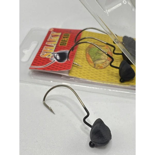 Anzuelos AGR Shaky Head Negro Mate 3/0 - Imagen 4