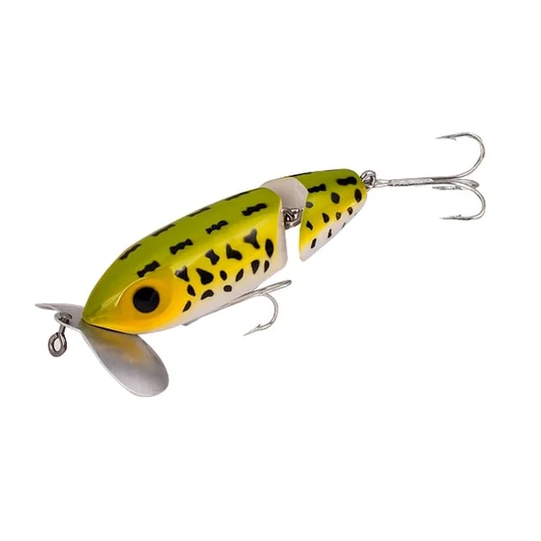 Arbogast Jointed Jitterbug 3.5'' Black - Imagen 2