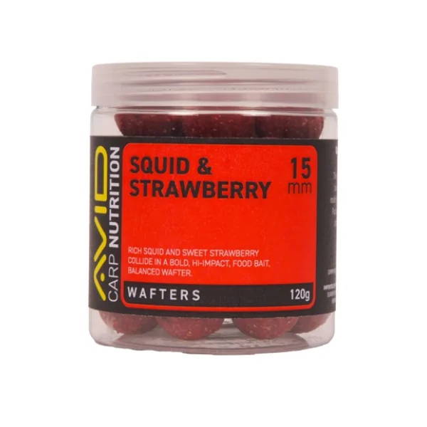 Avid Squid & Strawberry Wafter 15mm (200g)