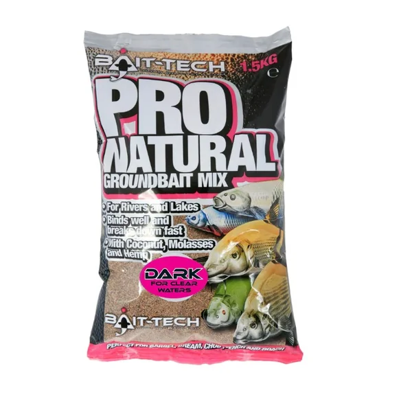 Bait-Tech Pro Natural Cebo Bream Dark (1.5kg) - Imagen 3