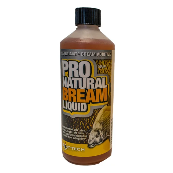 Bait-Tech Pro Natural Liquid Bream (500ml)