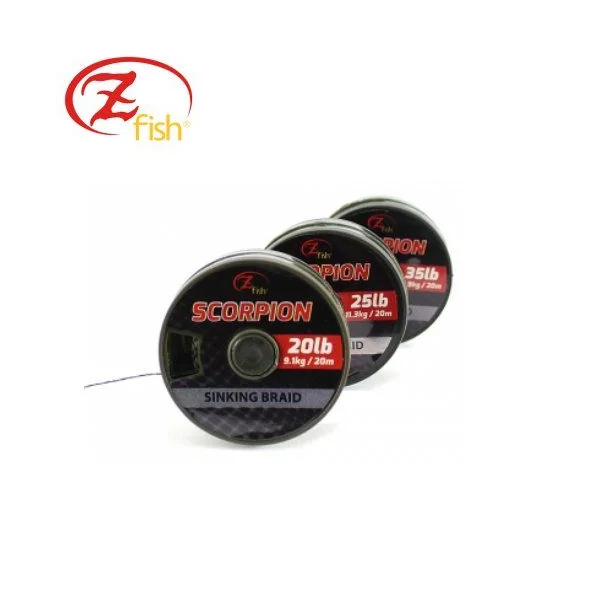 Bajo Trenzado Hundido Zfish Scorpion