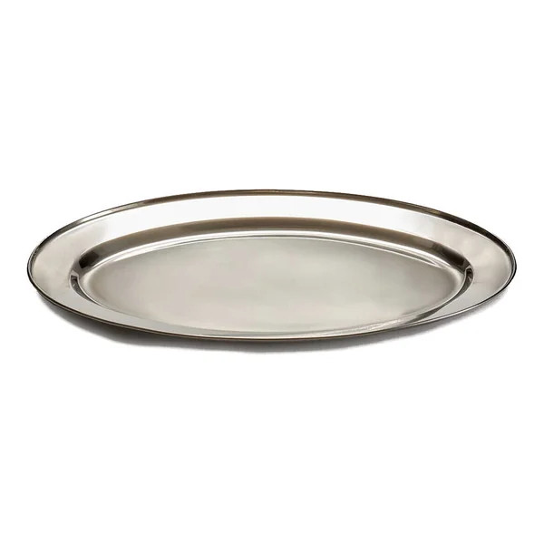 Bandeja de 30 cm ovalada de acero