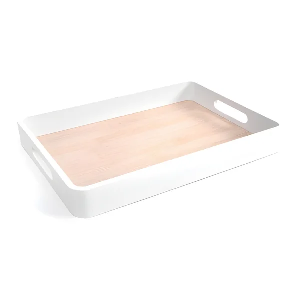 Bandeja de 34 x 24 cm efecto bambú - Imagen 2