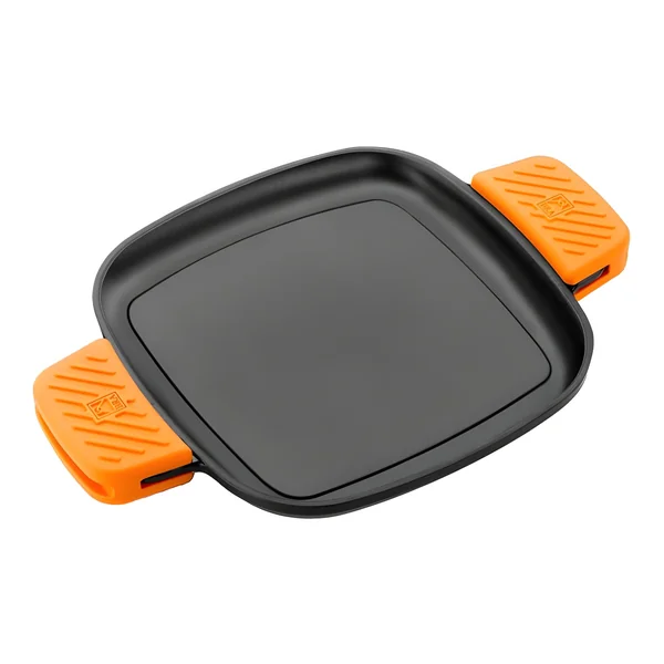 Bandeja parrilla de 24 x 24 cm lisa Efficient Iron - Bra