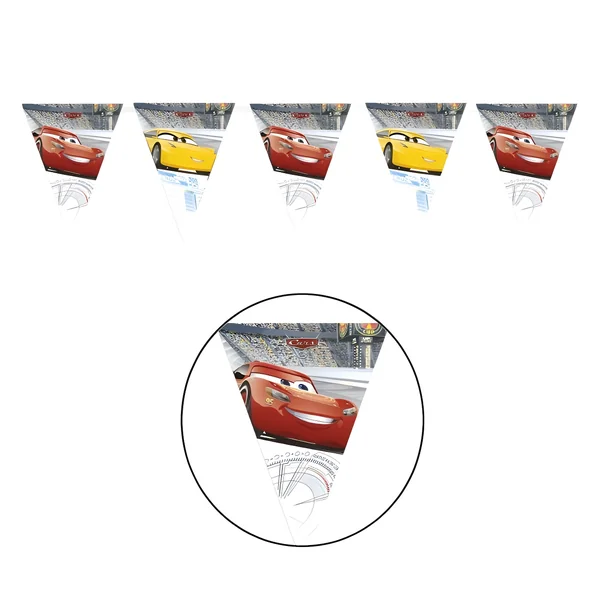 Banderín de Cars - 2,30 m