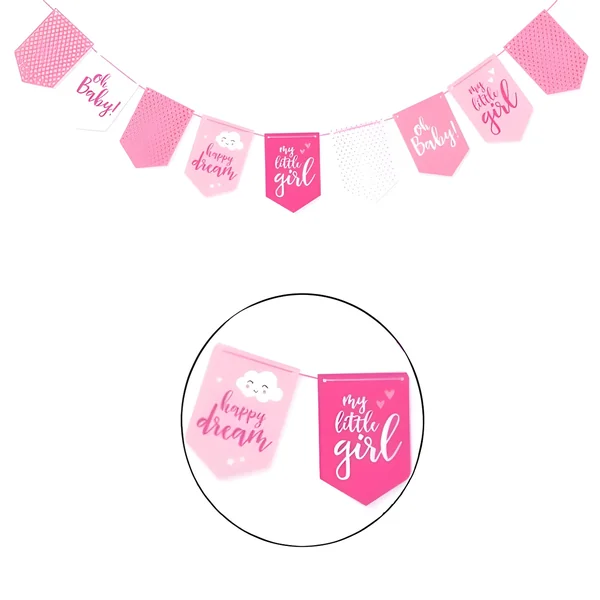 Banderín My Little Girl de 3 m