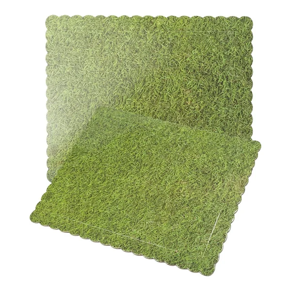 Base para tarta de 40 x 30 x 0,3 cm césped