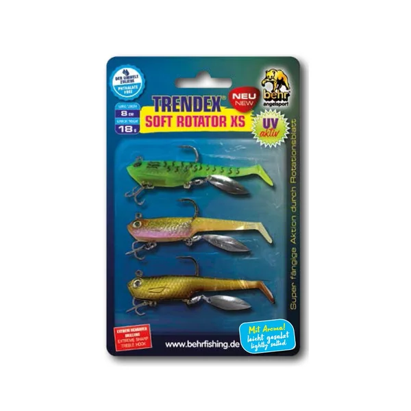 Behr Trendex Soft Rotator XS Softbait Set 1