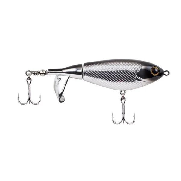 Berkley Choppo Señuelo de Superficie Black Chrome 12cm