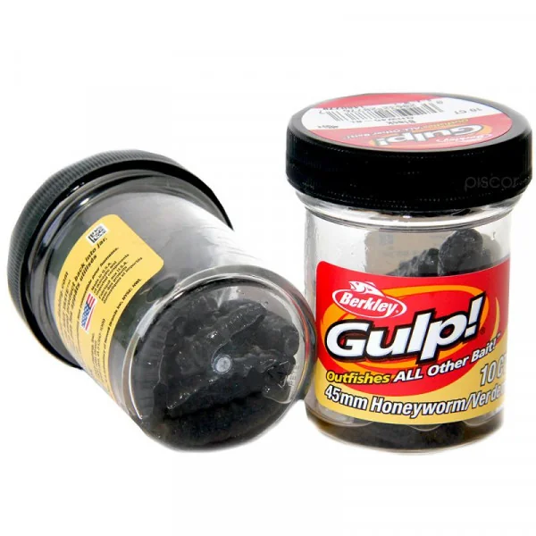 Berkley Gulp! Honey Worm Orange 45mm (10 piezas)