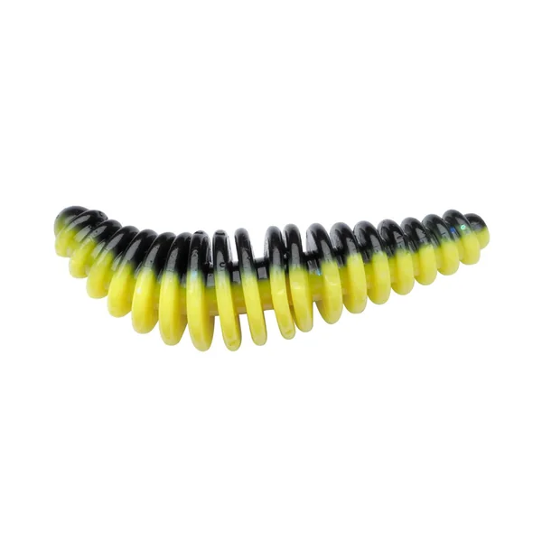 Berkley Powerbait Power Pupa Softbait 35mm Black/Snsne Ylw