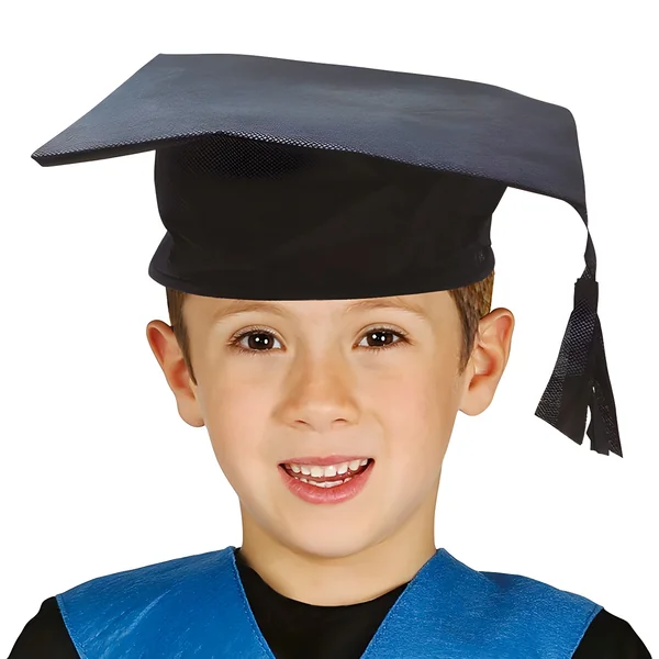 Birrete de graduado infantil - 53 cm