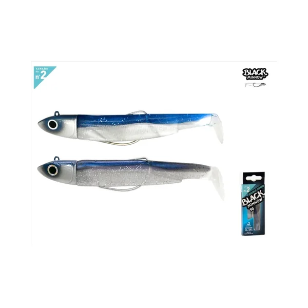Black Minnow 90 - Doble Combo - Offshore - 10g - Blue - Electic Blue