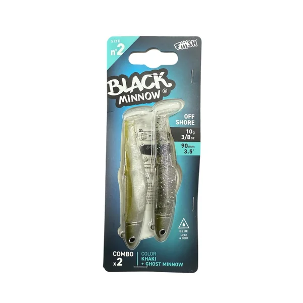 Black Minnow 90mm - 10gr de Fiiish