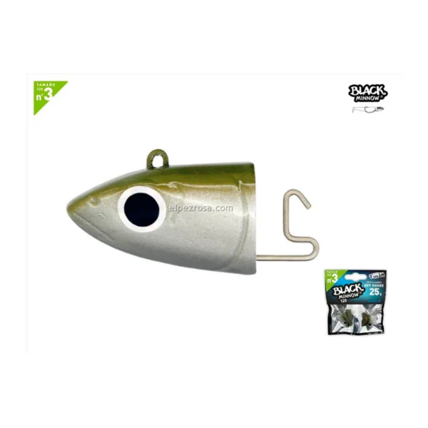BLACK MINOW EXTRA DEEP JIG HEAD 50 GR