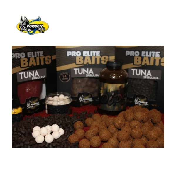 Boilies Poisson Fenag Pro Elite Baits Premium Tuna & Spirulina