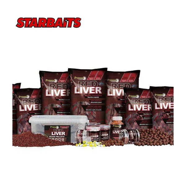 Boilies Starbaits Red Liver 1Kg