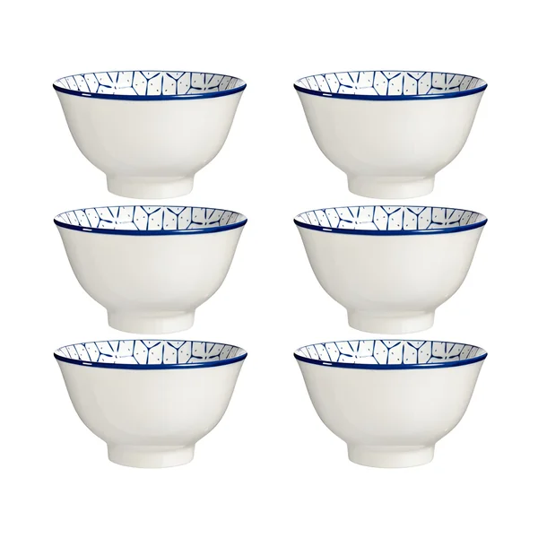 Bol de 16 cm griego azul - 6 unidades