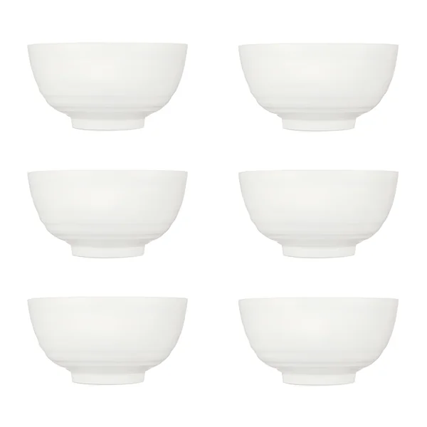 Bol de 16 cm redondo de porcelana - 6 unidades