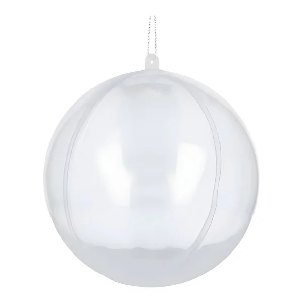 Bola de plástico rellenable de 9 cm - 1 unidad
