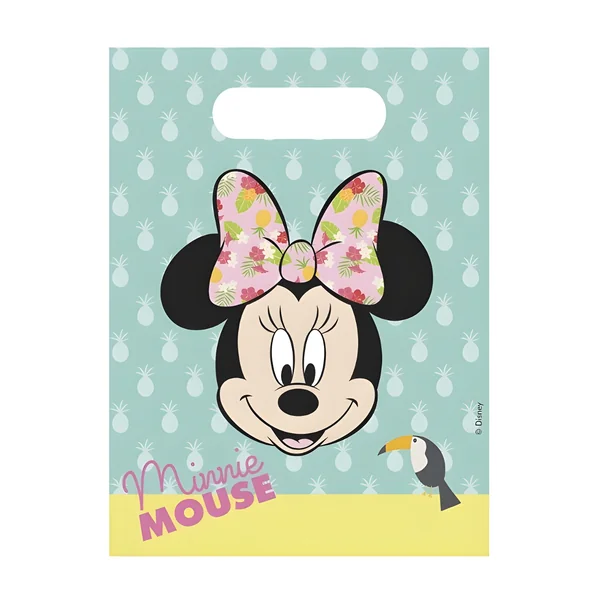 Bolsas de Minnie tropical - 6 unidades