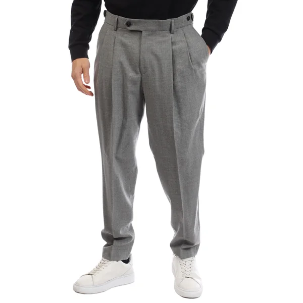 Boss Men's Perin Plts Double Breasted Straight Leg Trousers