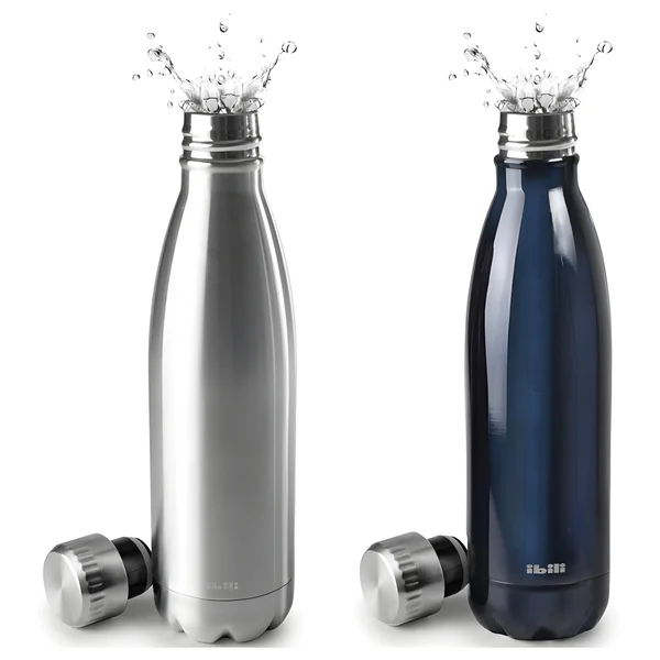 Botella de 0,50 L doble pared - Ibili - 1 unidad