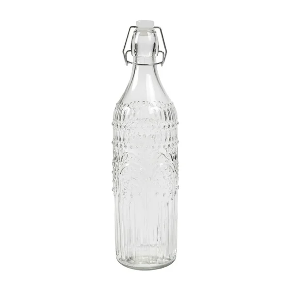 Botella de 1 L con grabado transparente
