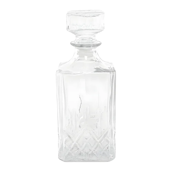 Botella de 1 L de cristal grabado
