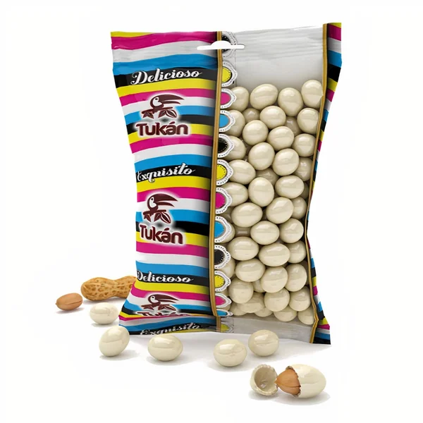 Cacahuetes recubiertos de chocolate - 75 gr