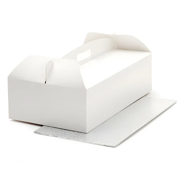 Caja de 46 x 36 x 12 cm para tarta rectangular con base