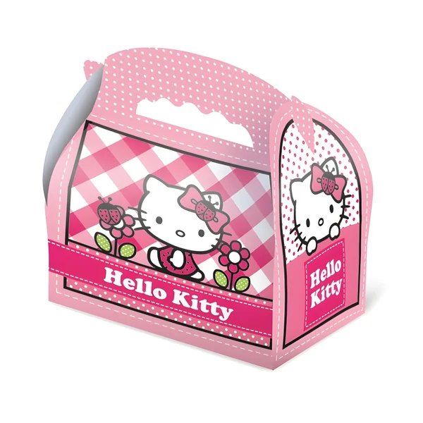 Caja de cartón de Hello Kitty - 1 unidad