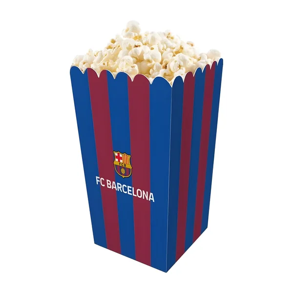 Caja de FC Barcelona con franjas blaugranas - 3 unidades