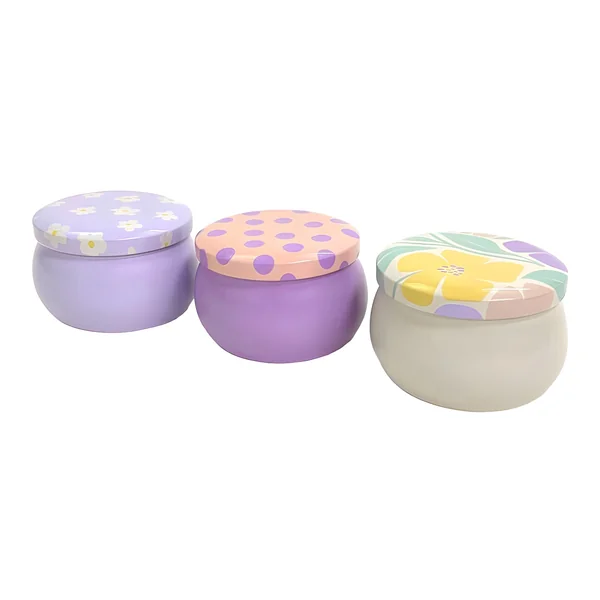 Caja de metal de 7 x 7 x 5 cm basics